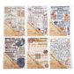 Time Notes Series Transfer Stickers