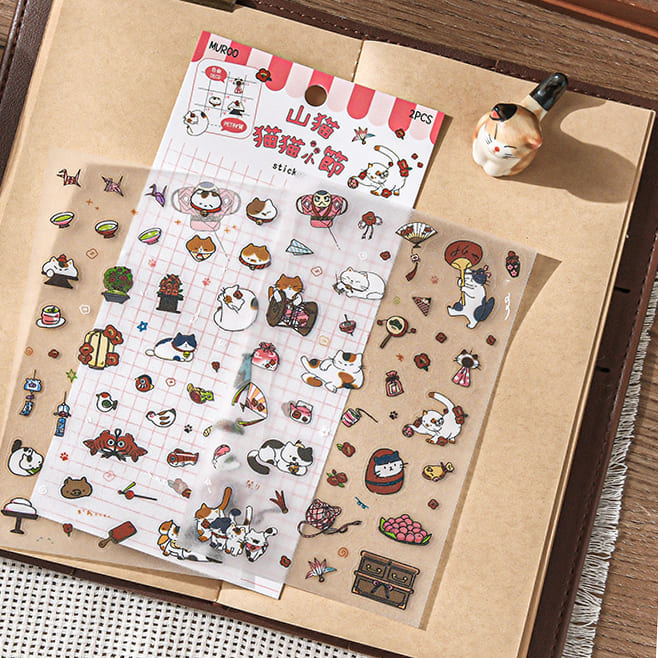 Cute Cat Sticker Pack