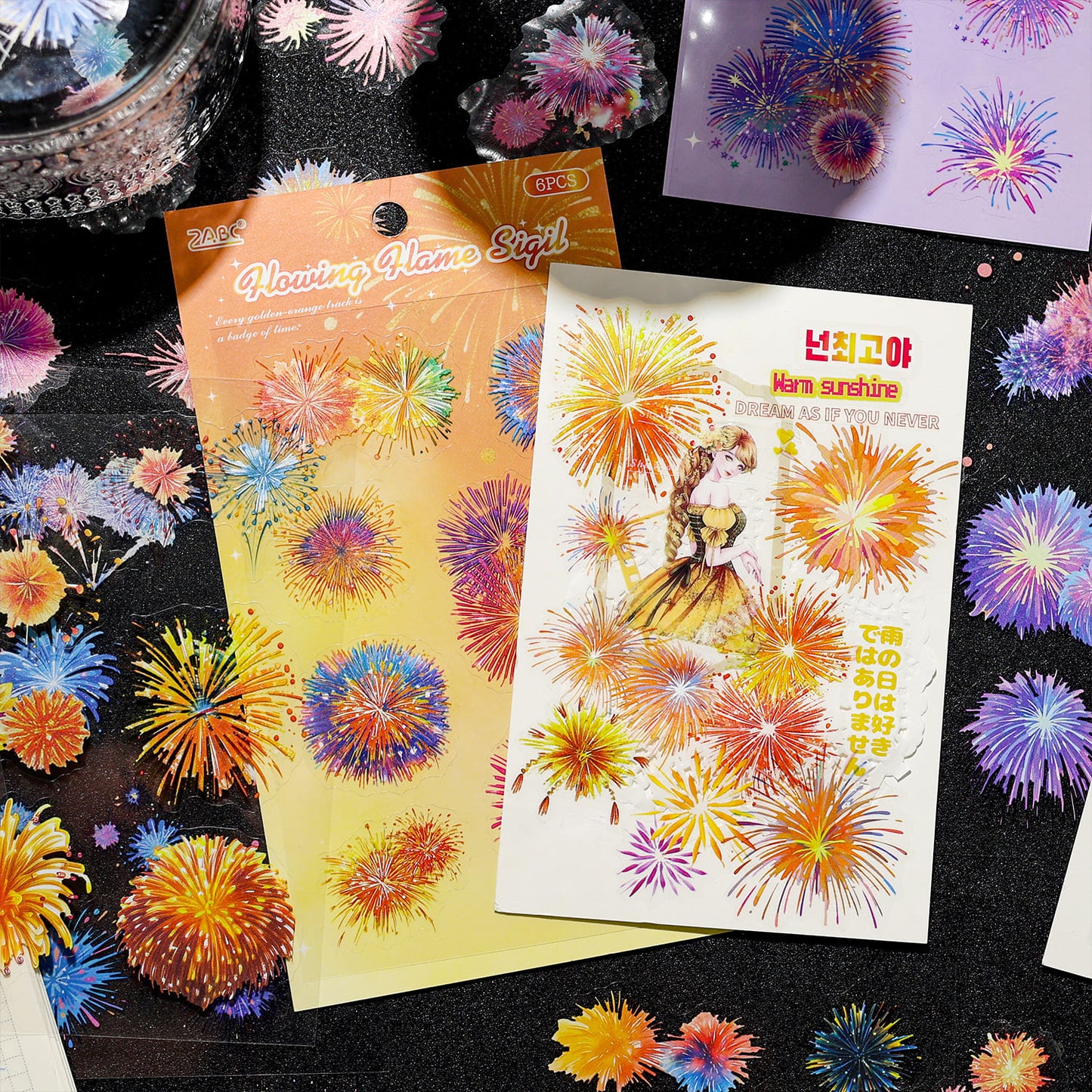 Fireworks Stickers Pack