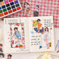 100PCS Character-Themed Stickers