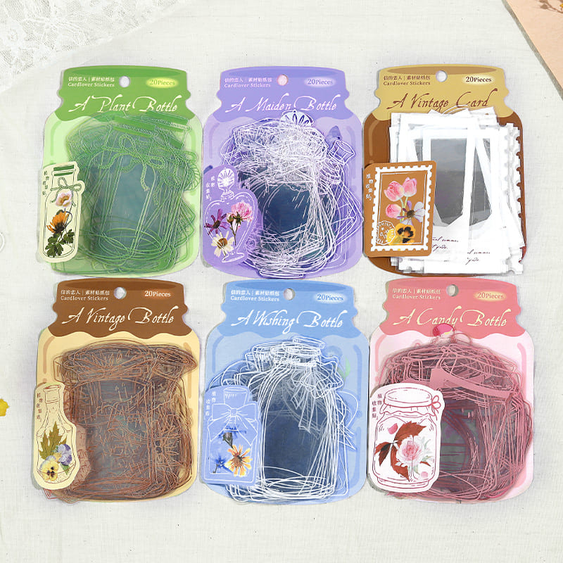 World in a Bottle Sticker Pack