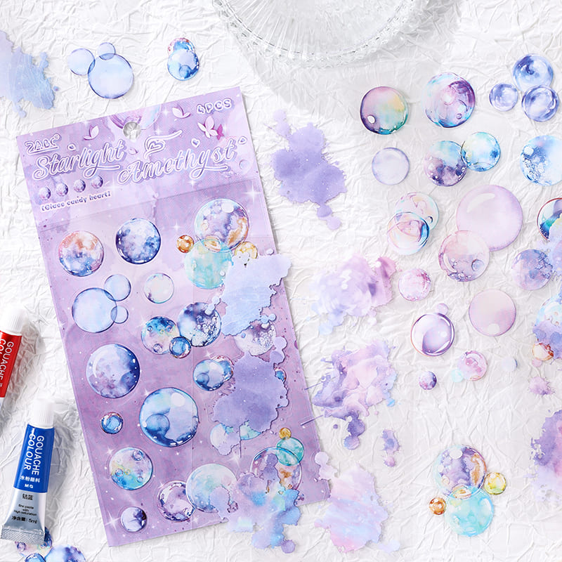 Whimsical Bubble Stickers