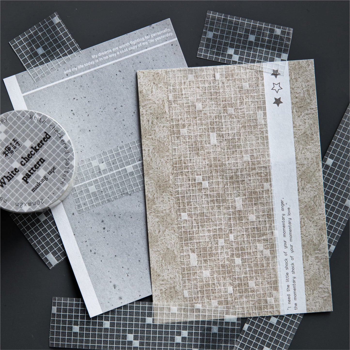 Glitter Transparent PET Tape