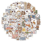 50PCS Cute Cartoon Stickers
