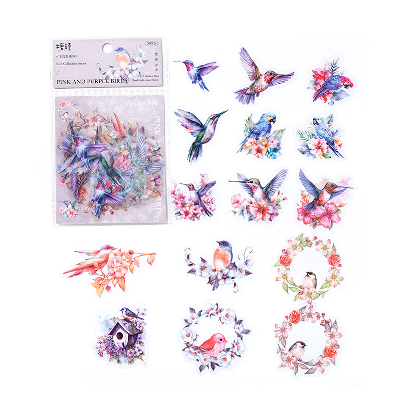 Bird Series Stickers