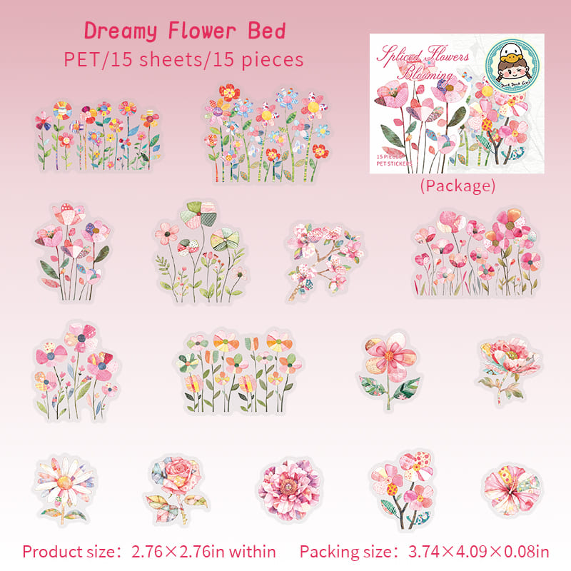 Flower Series Stickers