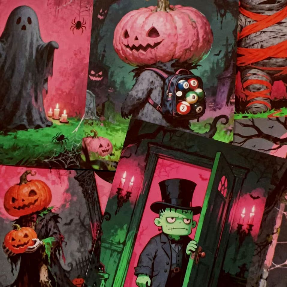 Halloween Scrapbook Paper