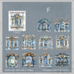 Embossed Hard Card Stickers