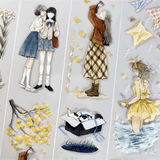 Plaid Girl PET Decorative One Cycle PET Tape