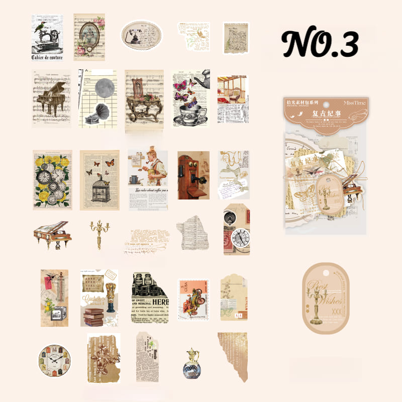 Mixed Media Sticker Pack