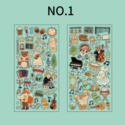 Cute Cartoon Decorative Stickers