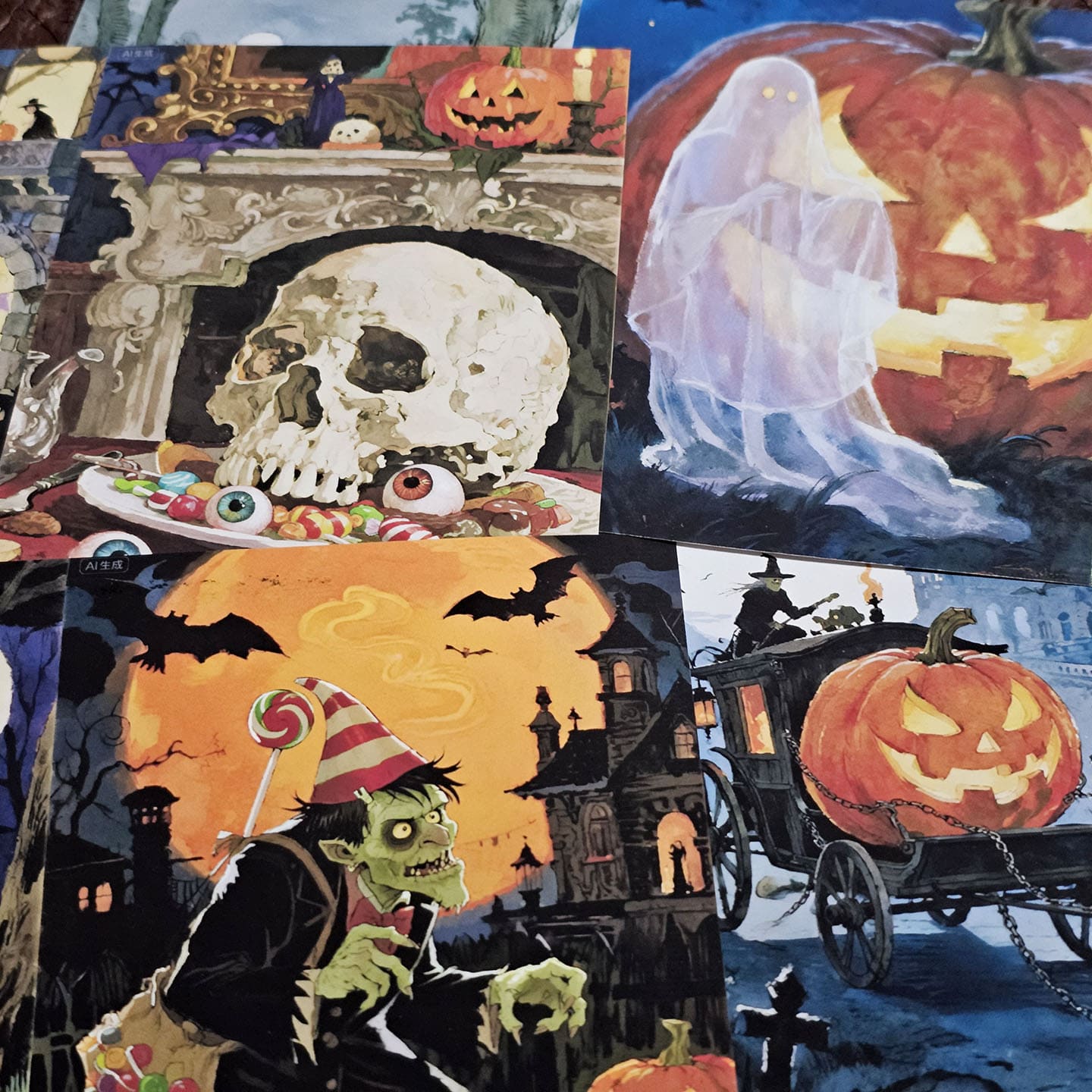 Halloween Scrapbook Paper