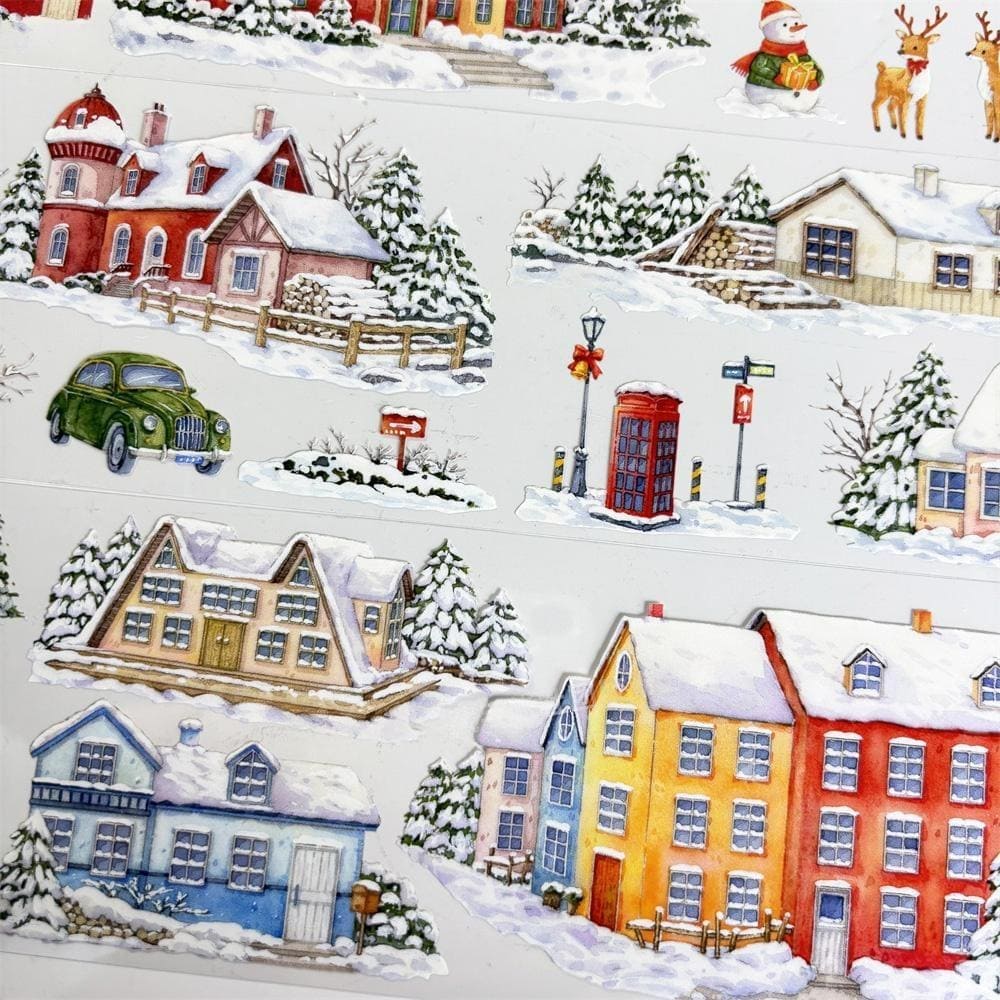 One Loop Cozy Winter House PET Tape