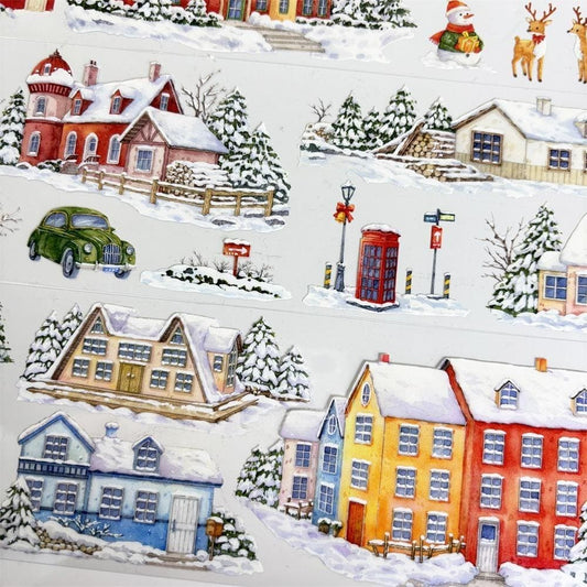 One Loop Cozy Winter House PET Tape