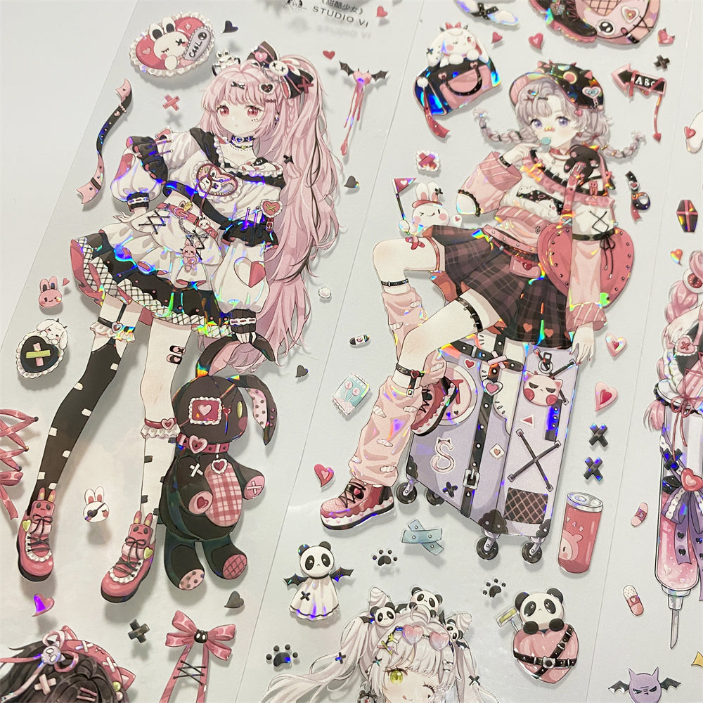 Sweet & Cool Girl PET Tape