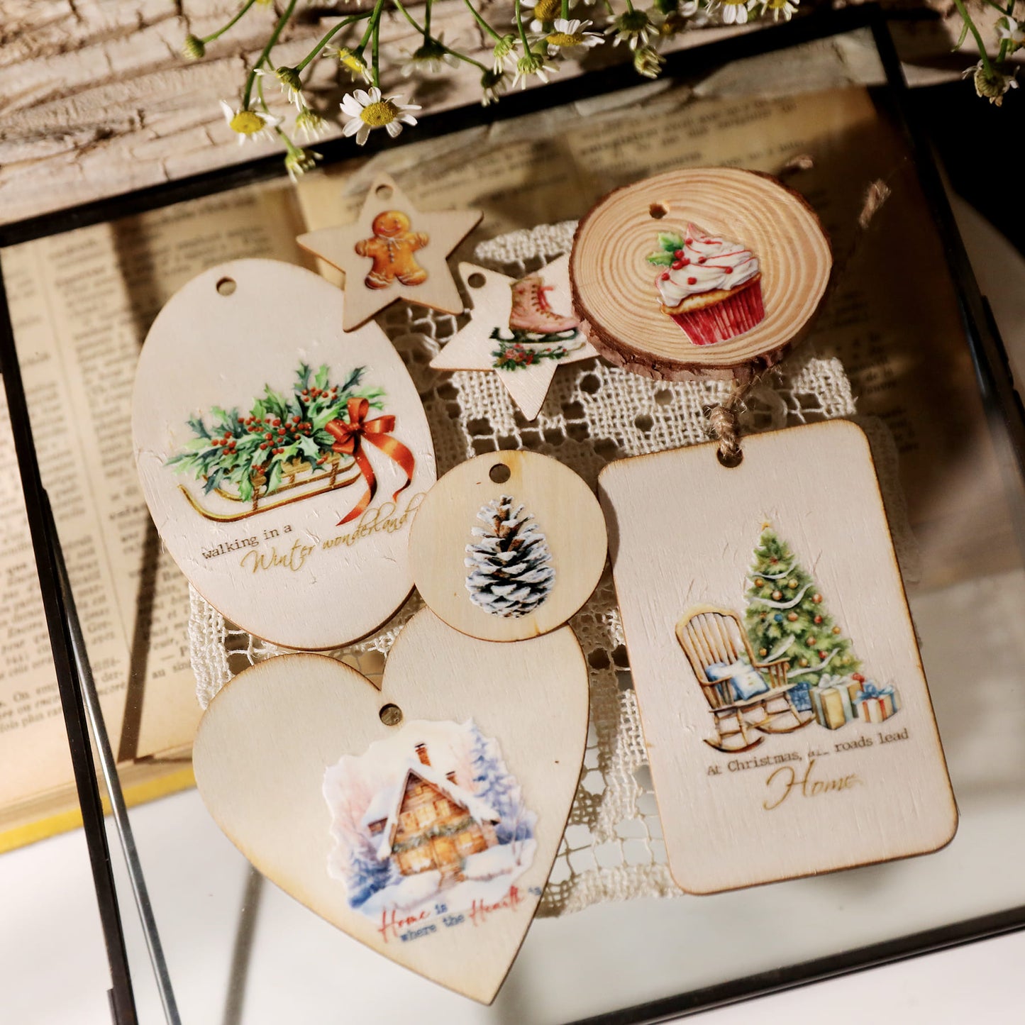 Christmas Theme Transfer Sticker