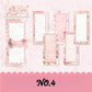 Lace Edge Memo Sheets - 30 PCS
