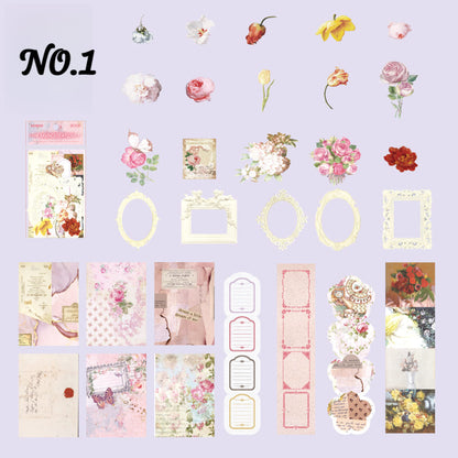 50PCS Nature's Scrapbook Kit