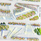 Pedestrian Overpass PET Tape (One Cycle)