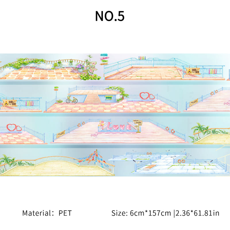 Beachside Series One Cycle PET Tape