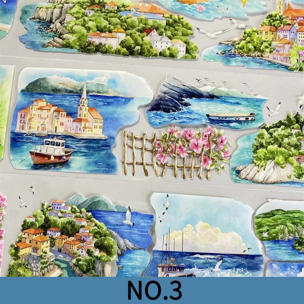 Seaside Collection PET Tape(One Cycle)