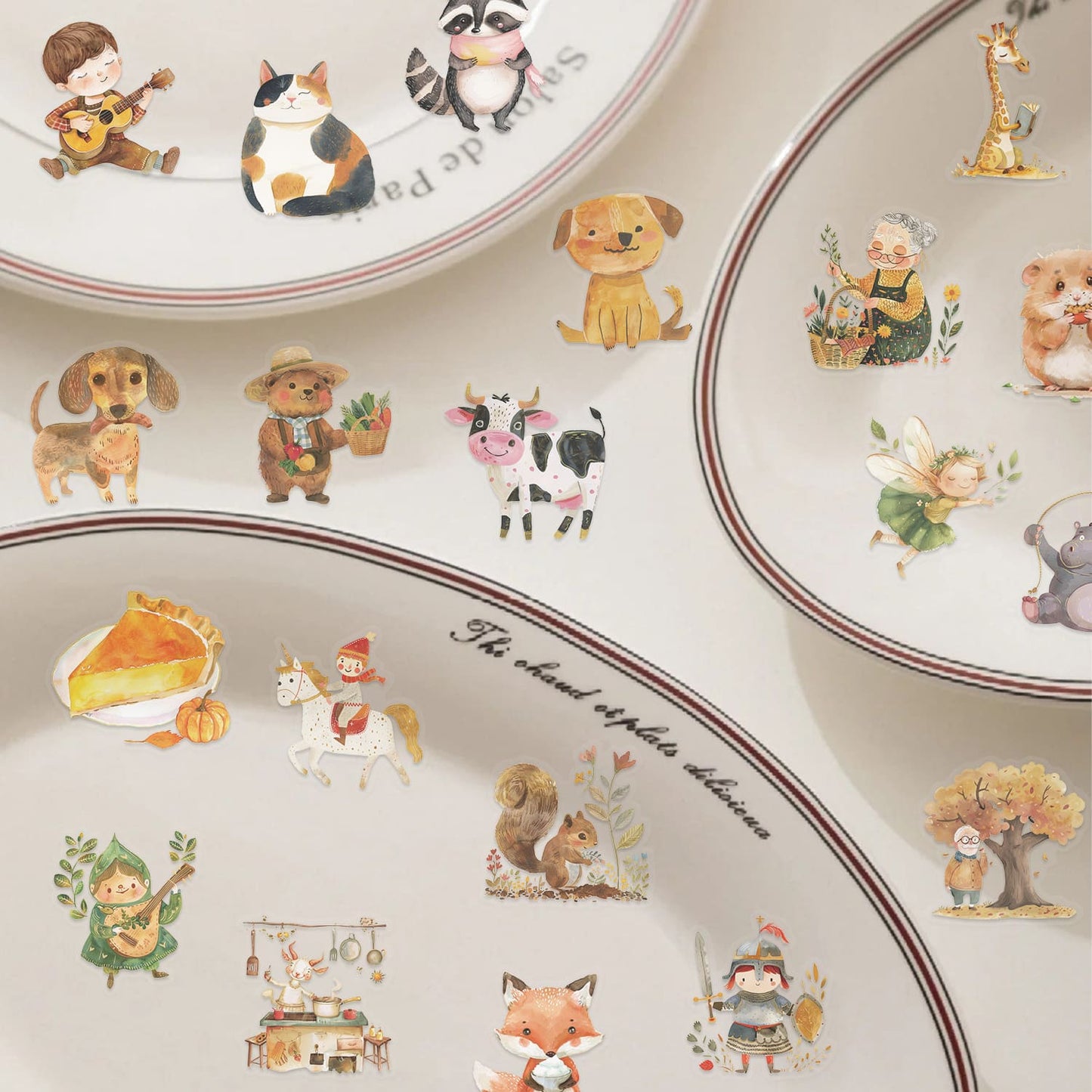 50PCS Fairy Tale Series Stickers