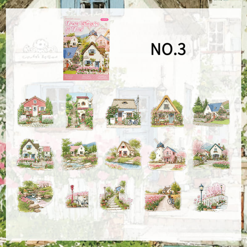 Vintage House Theme Stickers