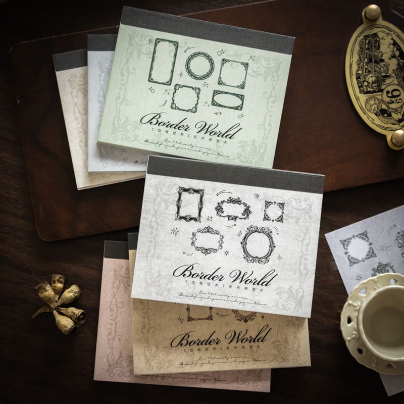 Frame Notes - Vintage Border Memo Pads