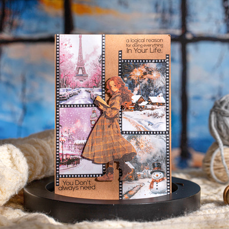 Winter Scenery Sticker