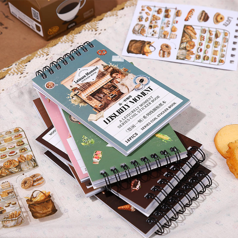 Leisurely Moment Sticker Book