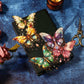 Crystal Butterfly Stickers