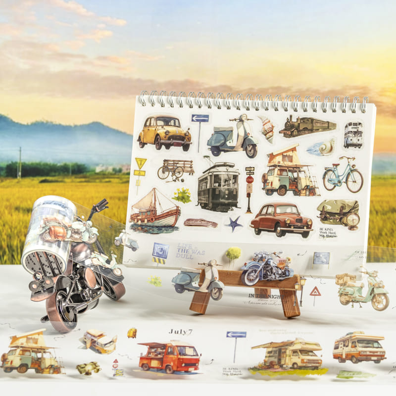 Vehicles Collection PET Tape