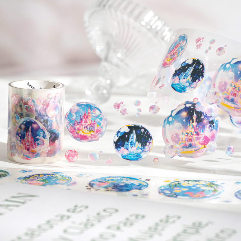 Worlds in Bubbles PET Tape