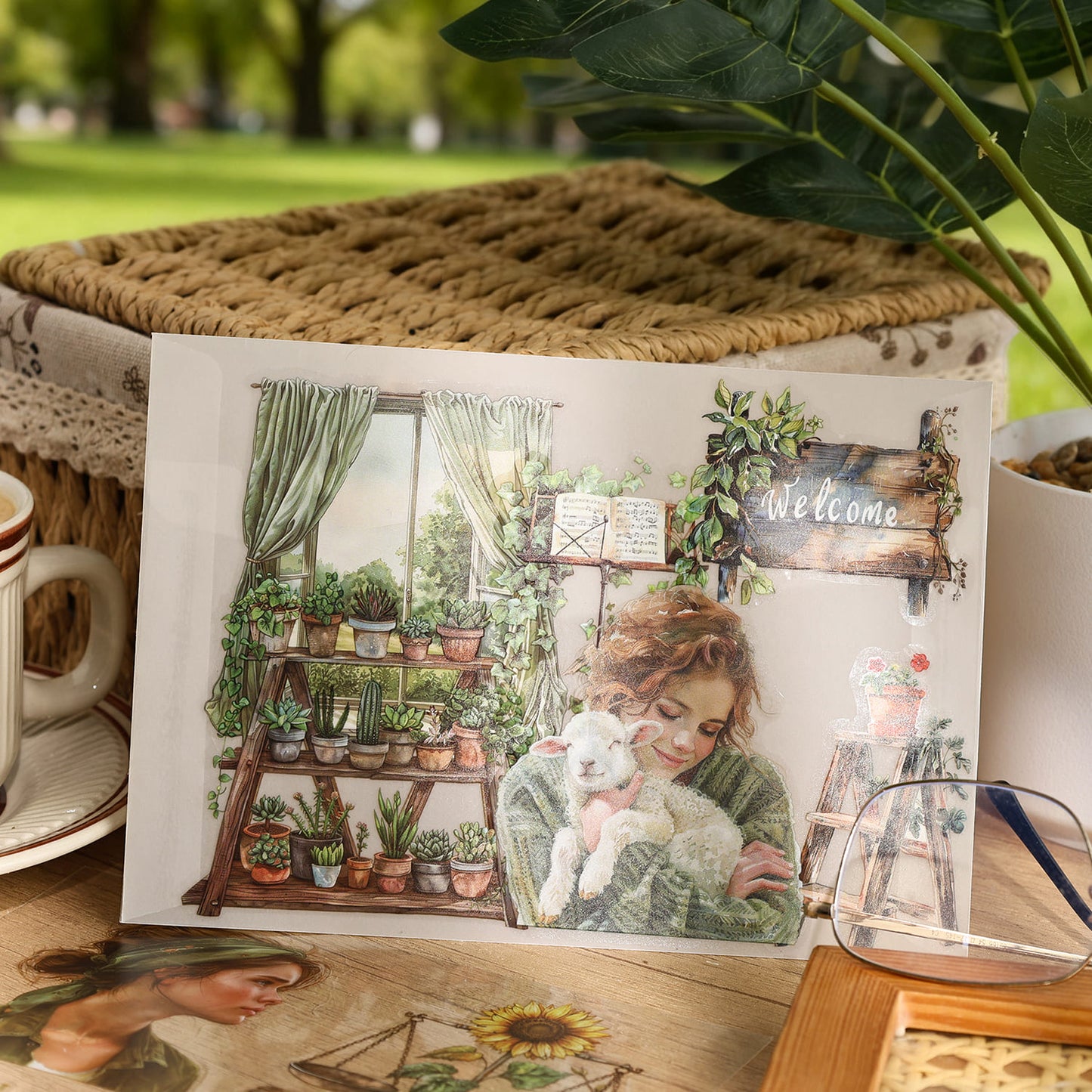 Four Seasons Character Sticker Book