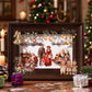 Die-cut Christmas Sticker Book