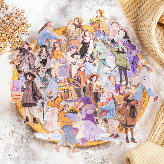 Winter Characters Sticker Pack