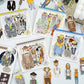Anthropomorphic Animal Stickers