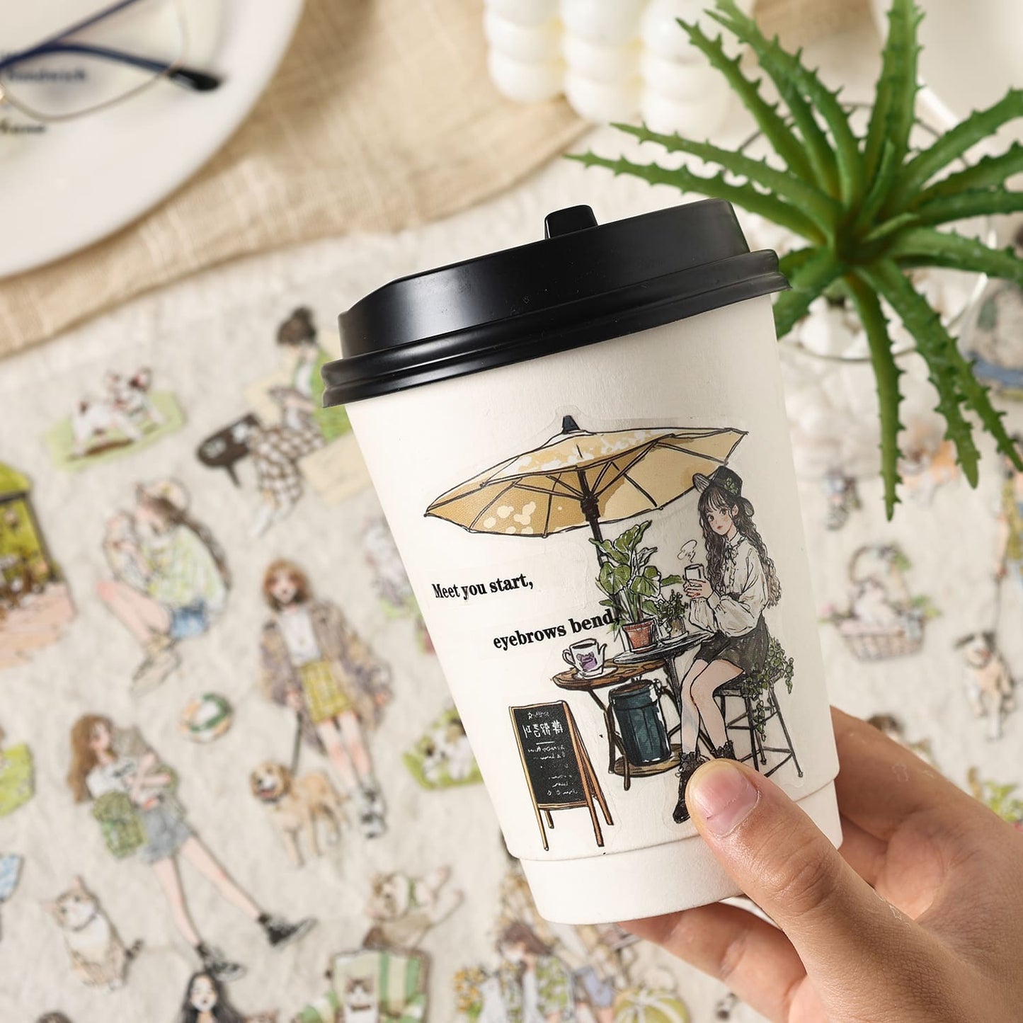 Daily Life Sticker Book