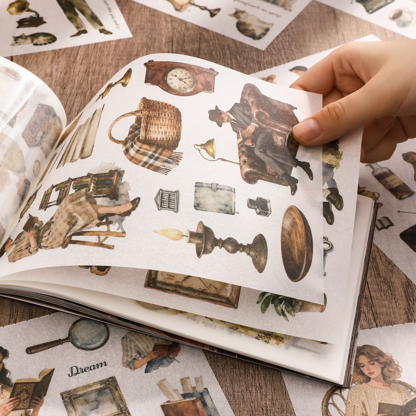 Reading Time Sticker Book