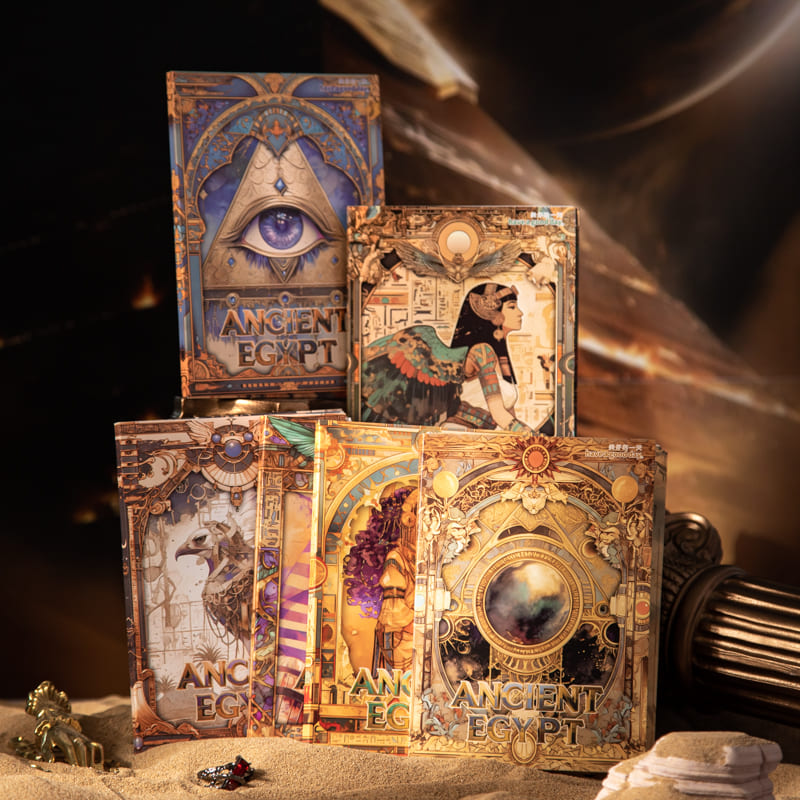 Mystical Egypt Scrapbook Paper