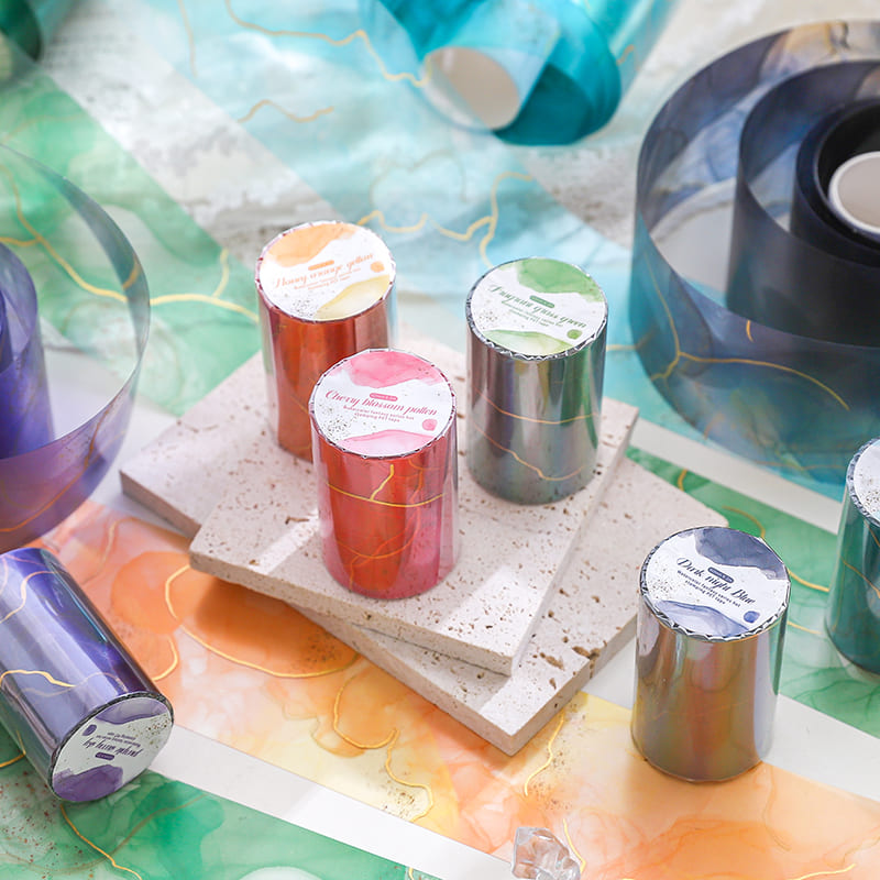 Watercolor Wash PET Tape Collection