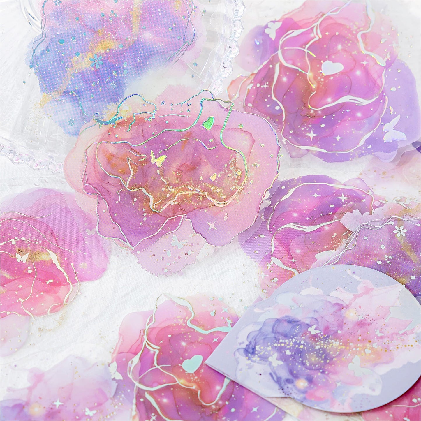 Watercolor Wash Stickers