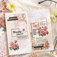 50PCS Colorful Scrapbook  Paper