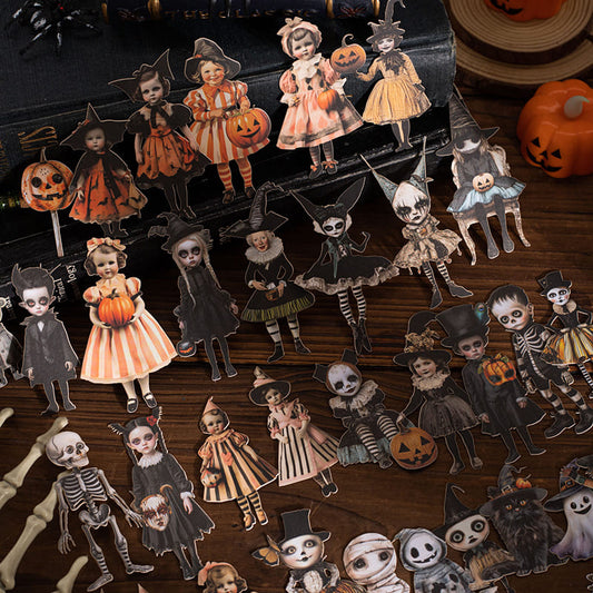 Halloween-Themed Scrapbook Card