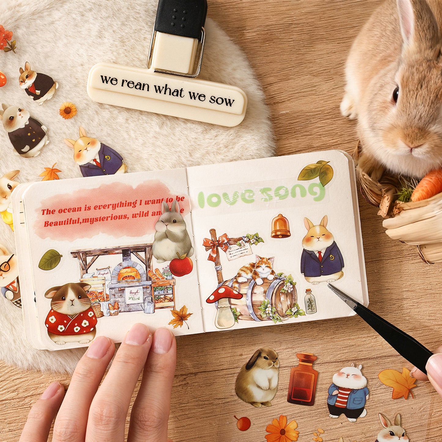 Woodland Friends PET Sticker Pack