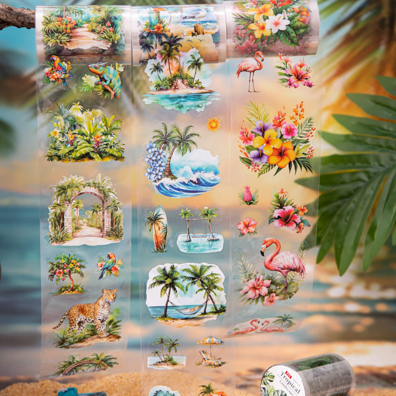 Tropical Landscape Series PET Tape
