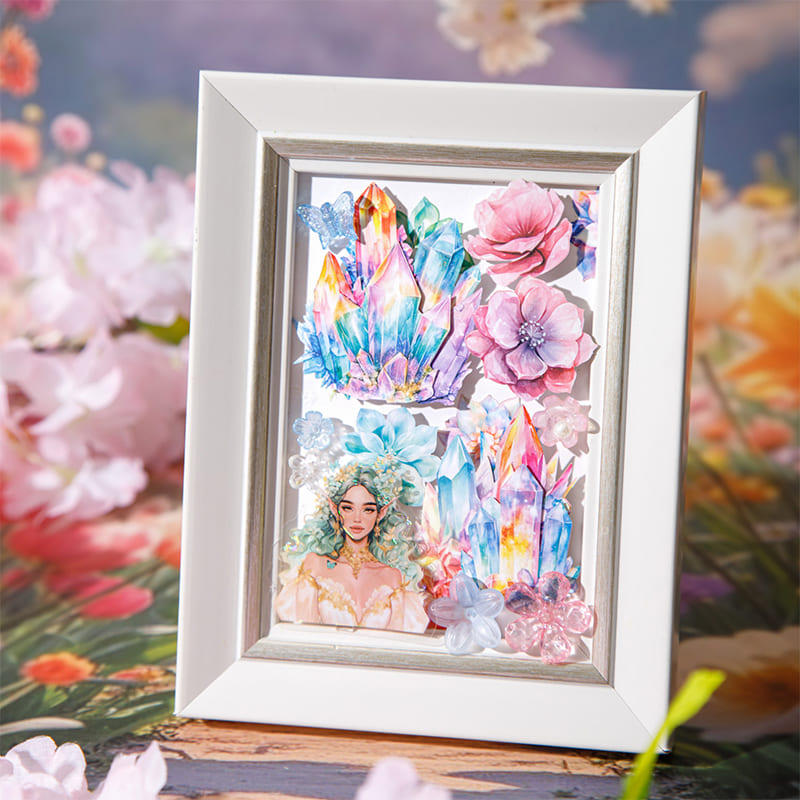 Crystal Theme Stickers