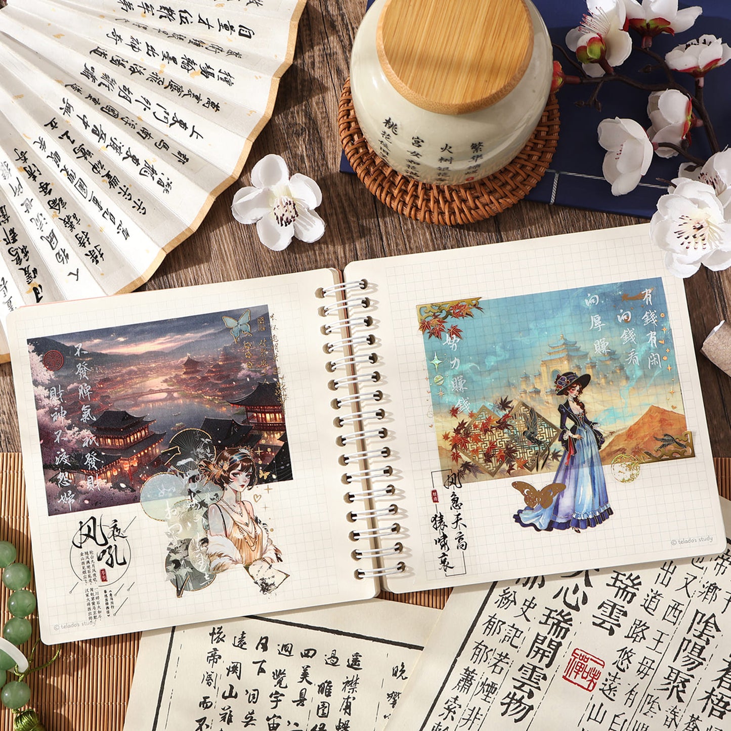 Scenic Landscape Washi Tape Set