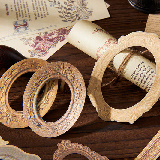 Vintage Hollow-Out Frame Decor Pack