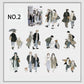 Street Walkers PET Sticker Pack